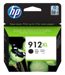 Cartucho de tinta preto original HP 912XL - 3YL84AE