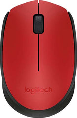 Logitech M171 Raton Inalambrico 1000dpi - 3 Botones - Uso Ambidiestro - Color Rojo