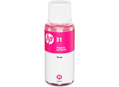 Frasco de tinta original HP 31 Magenta - 1VU27AE