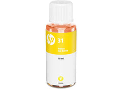 Frasco de tinta original amarelo HP 31 - 1VU28AE