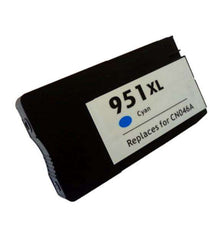 HP 951XL Cyan Generic Ink Cartridge - Replacement CN046AE/CN050AE