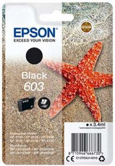 Cartouche d'encre noire originale Epson 603 - C13T03U14010