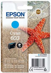 Cartouche d'encre cyan originale Epson 603 - C13T03U24010