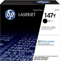 HP W1470Y Black Original Toner Cartridge - 147Y