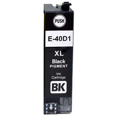 Epson T40D1 Negro Cartucho de Tinta Pigmentada Generico - Reemplaza C13T40D140/C13T40C140