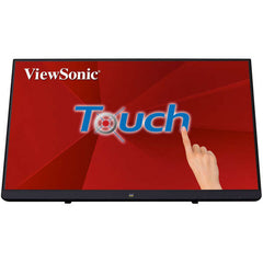 ViewSonic Monitor Tactil LED 22" IPS Full HD 1080p - Respuesta 14ms - USB 3.0, HDMI, VGA, DP y 3.5mm - Angulo de Vision 178Âº - VESA 100x100 mm