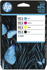 HP 953 Pack of 4 Original Ink Cartridges - 6ZC69AE