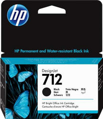 Cartouche d'encre noire authentique HP 712 - 3ED70A