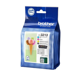 Brother LC3213 Pacote de 4 cartuchos de tinta originais - LC3213VAL