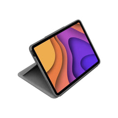 Logitech Folio Touch Funda con Teclado Retroiluminado Inalambrico para iPad Air 4Âª Generacion - Trackpad - Escritura Comoda - Angulo Ajustable - Color Gris