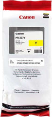 Cartucho de tinta original amarelo Canon PFI207 - PFI207Y/8792B001