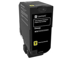 Lexmark CS720/CS725/CX725 Amarillo Original Toner Cartridge - 74C2SY0