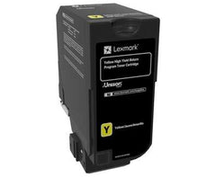 Cartucho de toner original Lexmark CX725 amarelo - 84C2HY0