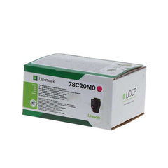 Cartucho de toner original Lexmark CS421/CS521/CS622/CX421/CX522/CX622/CX625 Magenta - 78C20M0