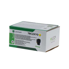 Lexmark CS421/CS521/CS622/CX421/CX522/CX622/CX625 Cartucho de toner original amarelo - 78C2XY0/78C2XYE