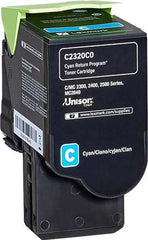 Lexmark C2325/C2425/C2535/MC2325/MC2425/MC2535/MC2640 Cartucho de toner original ciano - C2320C0