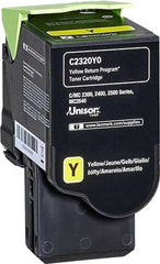 Lexmark C2325/C2425/C2535/MC2325/MC2425/MC2535/MC2640 Cartucho de toner original amarelo - C2320Y0