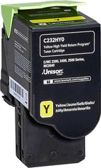 Lexmark C2325/C2425/C2535/MC2325/MC2425/MC2535/MC2640 Cartucho de toner original amarelo - C232HY0