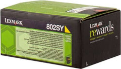 Lexmark CX310/CX410/CX510 Amarillo Original Toner Cartridge - 80C2SY0/80C2SYE/802SY