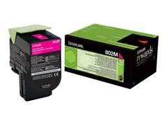 Cartucho de toner original Lexmark CX310/CX410/CX510 Magenta - 80C20M0/80C20ME/802M