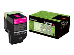 Lexmark CX510 Magenta Cartucho de Toner Original - 80C2XM0/80C2XME/80C0X30/802XM