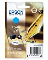 Epson T1622 Cyan Cartucho de Tinta Original - C13T16224012