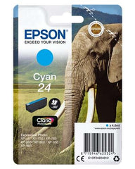 Epson T2422 (24) Cyan Cartucho de Tinta Original - C13T24224012