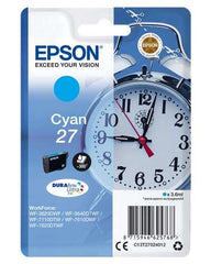 Epson T2702 (27) Cyan Original Ink Cartridge - C13T27024012