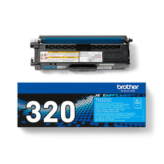 Cartouche de toner cyan originale Brother TN320 - TN320C