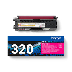 Brother TN320 Magenta Original Toner Cartridge - TN320M