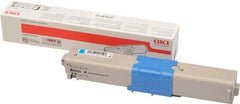 Cartucho de toner original ciano OKI C332DN/MC363DN/MD363DN - 46508715