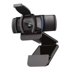 Logitech C920e Webcam Full HD 1080p USB 3.2 - Enfoque Automatico - Microfonos Integrados - Tapa de Obturador - Campo Visual de 78Âº - Cable de 1.50m - Color Negro