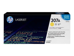 Cartouche de toner authentique HP CE742A Amarillo - 307A