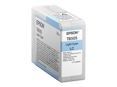 Epson T8505 Cyan Light Original Ink Cartridge - C13T850500