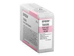 Epson T8506 Light Magenta Original Ink Cartridge - C13T850600