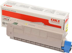 OKI C612 Amarillo Original Toner Cartridge - 46507505