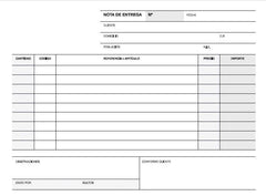 Apli Talonario Entrega 1/8 Apaisado Duplicado - Formato Apaisado - 2 Copias - Numeracion Secuencial - Papel Autocopiativo - Blanco