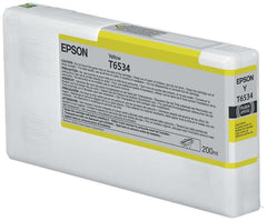 Cartucho de tinta original Epson T6534 amarelo - C13T653400