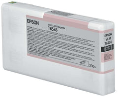 Cartucho de tinta original Epson T6536 Magenta Light - C13T653600