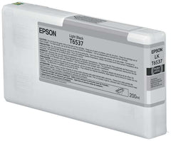 Cartucho de tinta original Epson T6537 preto claro - C13T653700