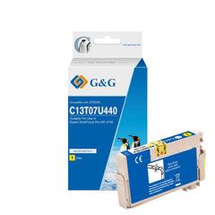 G&amp;G Epson 407 Amarillo Generic Ink Cartridge - Replacement C13T07U440