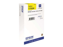 Cartucho de tinta original Epson T7554 amarelo - C13T755440/C13T75544N