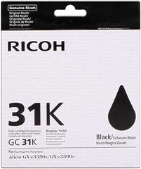 Ricoh GC31K Cartouche gel noire originale - 405688