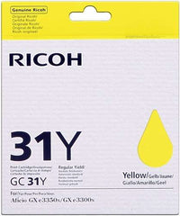 Cartucho de gel original amarelo Ricoh GC31Y - 405691