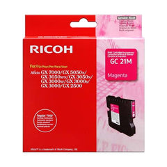 Ricoh GC21M Cartouche gel magenta originale - 405534