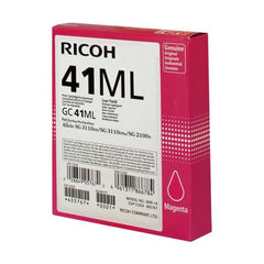 Ricoh GC41ML Cartouche gel magenta originale - 405767