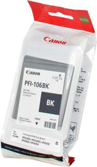 Canon PFI106 Black Original Ink Cartridge - PFI106BK/6621B001