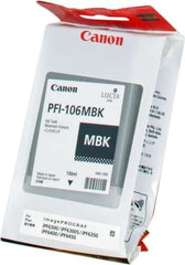 Canon PFI106 Negro Mate Cartucho de Tinta Original - PFI106MBK/6620B001