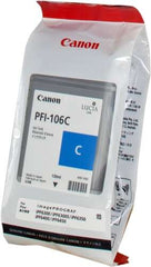 Canon PFI106 Cyan Original Ink Cartridge - PFI106C/6622B001