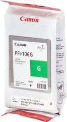 Cartouche d'encre verte originale Canon PFI106 - PFI106G/6628B001